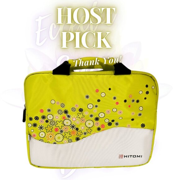 Unique Color 12”x9” zippered, snap close handle, padded multipurpose Laptop bag. - Picture 2 of 12